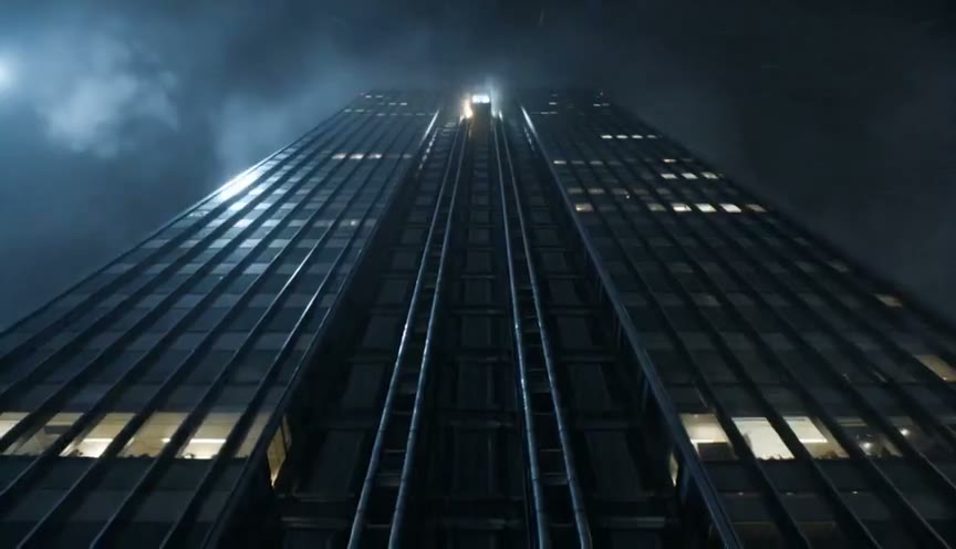 Cinematic Falling Elevator Action Sequence